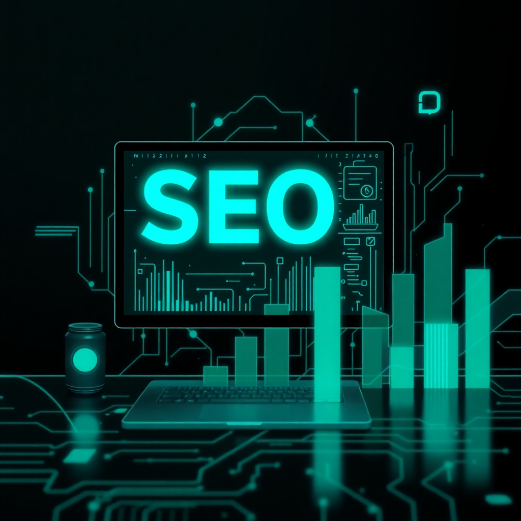 Chart showing digital growth and SEO success